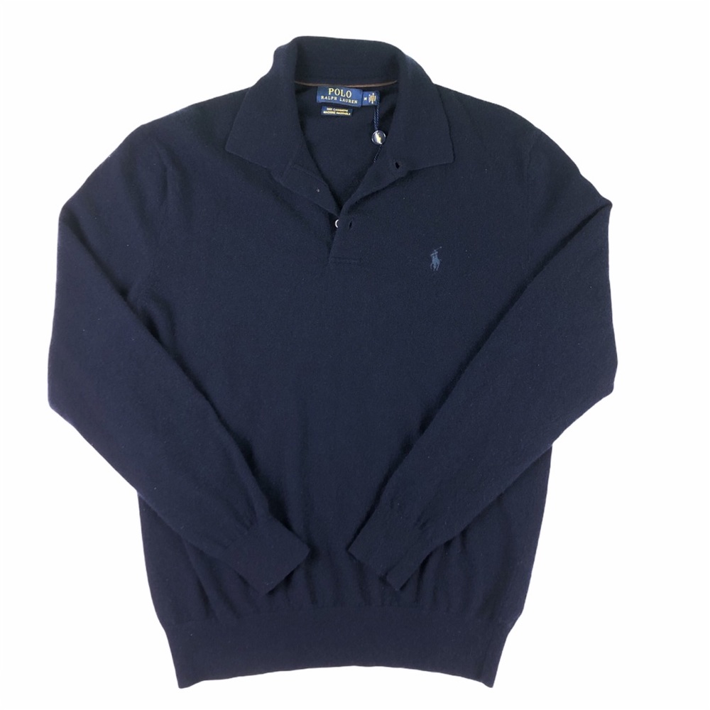 SOLD Ralph Lauren Cashmere PoloCollar Sweater